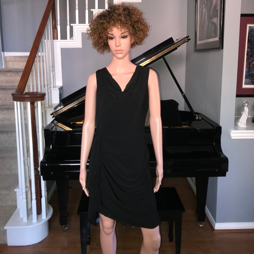 Draped dress
